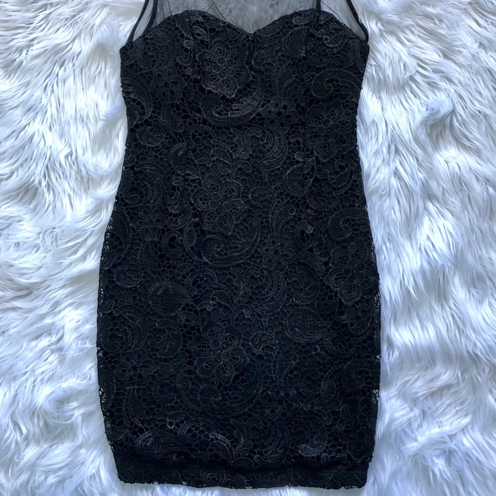 Black Lace Dress